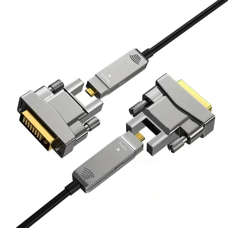 PC Ϳ DVI to DVI  ̺, 24 + 1 и Mirco HDMI, 4K @ 30Hz, 100m, 50m, Ͼ , LED ÷ ȭ